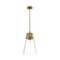 Z-Lite Wentworth 1 Light Pendant, Rubbed Brass & Clear 2300P12-RB - alternate 5